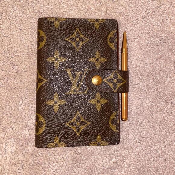 Louis Vuitton Address Book Monogram Authentic - Picture 2 of 6